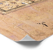 ホースマンスケッチ彼の弓 ポスター (角)