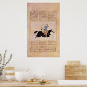 ホースマンスケッチ彼の弓 ポスター (キッチン)