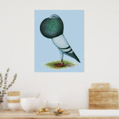 ホースマンプアウターブルー ポスター (キッチン)