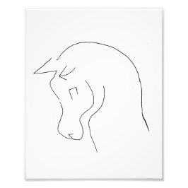 ホースミニマルプリント フォトプリント           