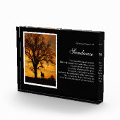 ホースメモリアルスピリチュアル天国名前をカスタムする フォトブロック (右)