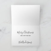 ホースメリークリスマス馬術ウマ科のかわいいポニー シーズンカード (内部)