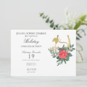 ホースモダンクリスマスオープンハウスホリデーパーティー 招待状 (スタンド正面)