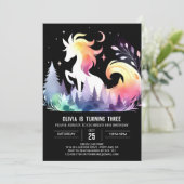 ホースモダン誕生日 招待状 (スタンド正面)