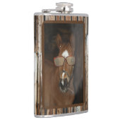 ホースユーモアのあるフォール喫煙ドリンクフラスコ フラスク (右)