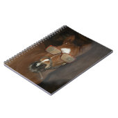 ホースユーモアのあるフォール喫煙葉巻スパイラルノート ノートブック (左側)