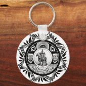 ホースライダースケッチ キーホルダー (正面)