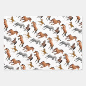 ホースラブエクエストランラッピング紙 ラッピングペーパーシート (正面)