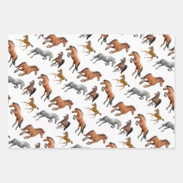 ホースラブエクエストランラッピング紙 ラッピングペーパーシート