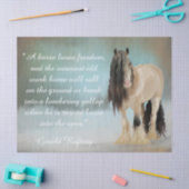 ホースラブフリーダム引用文 薄葉紙 (クラフト)