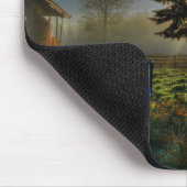 ホースランチサンライズ自然写真 マウスパッド (コーナー)