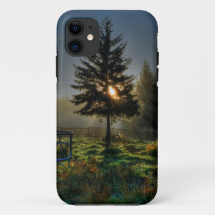 ホースランチサンライズ自然写真 iPhone 11 ケース