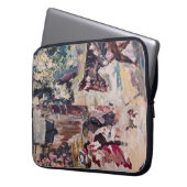 ホースルノアールスタイルエレクトロニクスバッグ ラップトップスリーブ (正面左)