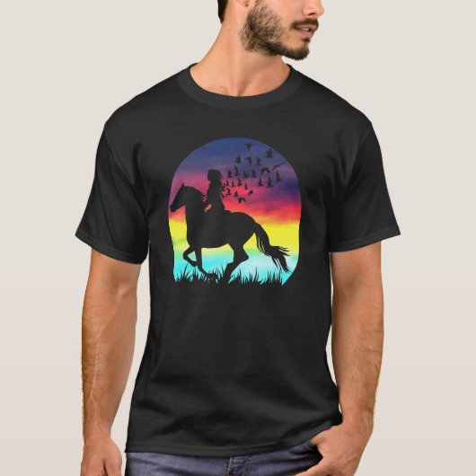 ホースレディースエクストリアン Tシャツ (正面)