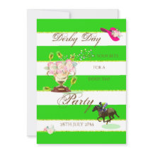 ホースレーシングダービーパーティの招待状