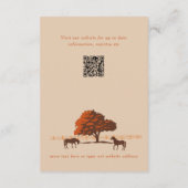 ホースレールフェンスオークウマ結婚ーズ エンクロージャーカード (裏面)