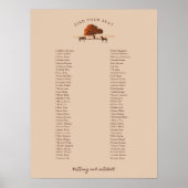 ホースレールフェンスオークホース ポスター (正面)