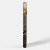 ホースヴィンテージウエスタンセピア素朴ウッド Case-Mate iPhoneケース (裏面 / 右)