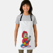 ホース付きホクロ消防士 エプロン (インサイチュ)