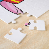 ホース付きホクロ消防士 ジグソーパズル (側面)