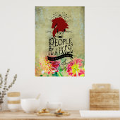 ホース引用文 – ポスター (キッチン)