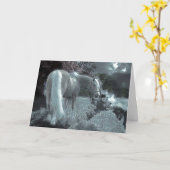 ホース悔やみや弔慰 カード (黄色い花)