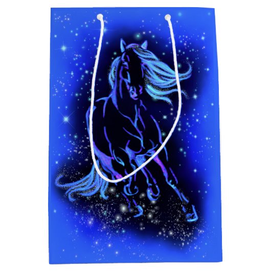 ホース抱き枕 ミディアムペーパーバッグ (正面)