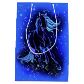 ホース抱き枕 ミディアムペーパーバッグ (裏面)