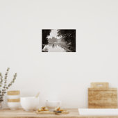 ホース描ナローボートワットフォードUK ポスター (キッチン)