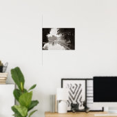 ホース描ナローボートワットフォードUK ポスター (ホームオフィス)