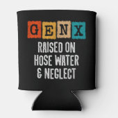 ホース水および無視で発生するX世代X世代 缶クーラー (裏面)