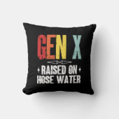 ホース水上に発生するGen X、Generation Xレトロ クッション (正面)