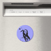 ホース熱狂する先住民アメリカン マグネット (インサイチュ (食洗機))