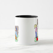 ホース獣医獣ウマ科の医ギフトアイディア マグカップ (中央)