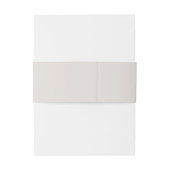 ホース素朴エレガントカントリー結婚ウェスタン 招待状ベリーバンド (裏面例)