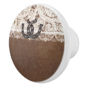 ホース素朴シューズ&レースカントリーウェスタンエレガント セラミックノブ (右)