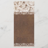 ホース素朴シューズ&レースカントリー西メニューカード メニュー (裏面)