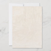 ホース素朴ファームベビーシャワー招待状 招待状 (裏面)