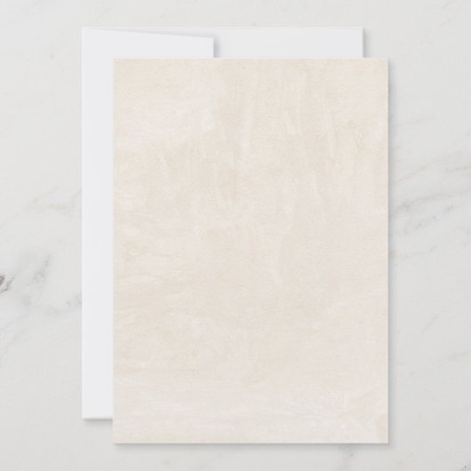 ホース素朴ファームベビーシャワー招待状 招待状 (裏面)