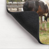 ホース絵を描マウスパッド マウスパッド (コーナー)