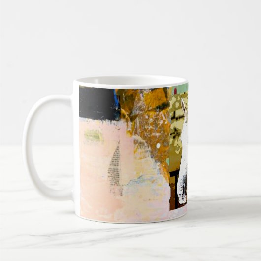 ホース絵画のiPhoneケース コーヒーマグカップ (左)