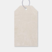 ホース誕生日サンキューギフトラベル ギフトタグ (裏面)