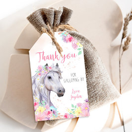 ホース誕生日メッセージカード ギフトタグ