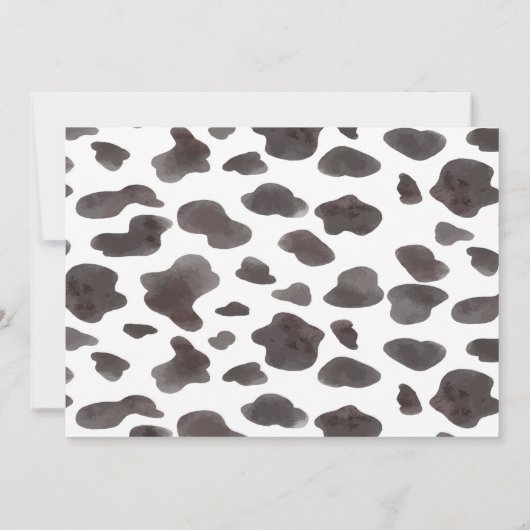 ホース誕生日写真サンキューカード サンキューカード (裏面)