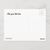 ホース走ズフリーアットサンセット ポストカード (裏面)