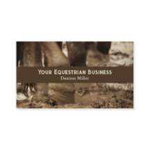 ホース足ウェスタンヴィンテージセピアブラウン素朴