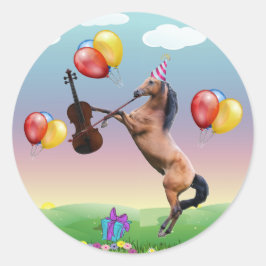 ホース遊ズ・ザ・ヴァイオリン ラウンドシール