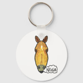 ホース顔ネイ キーホルダー
