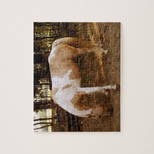 ホース3パズル ジグソーパズル (縦)