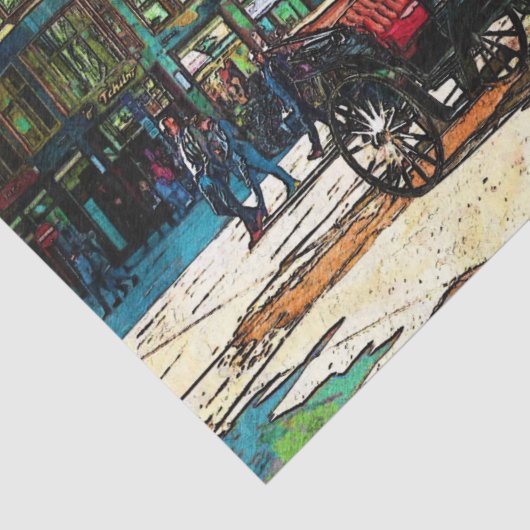 ホース&乳母車キャリッジダウンタウンデクページ 薄葉紙 (詳細)